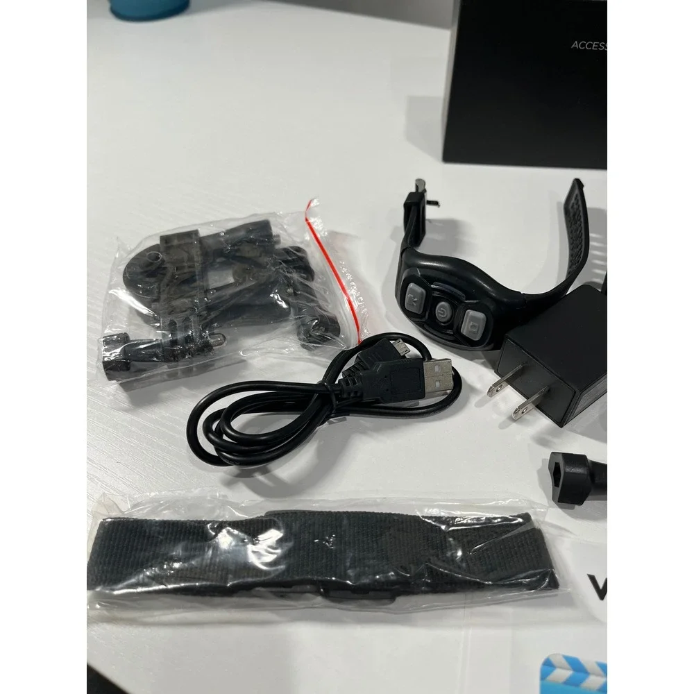 Vivitar DVR 917HD Action Camera‎ Waterproof Case Remote Accessories Bundle